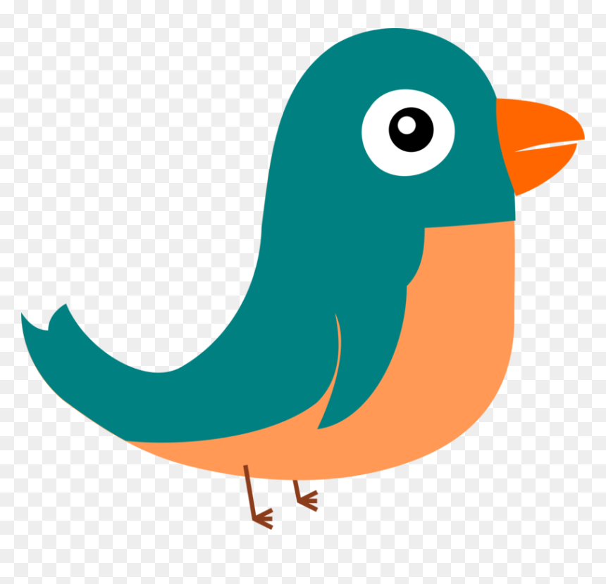 Artwork,wing,bird - Bird Png Flat, Transparent Png - cartoon bird png
