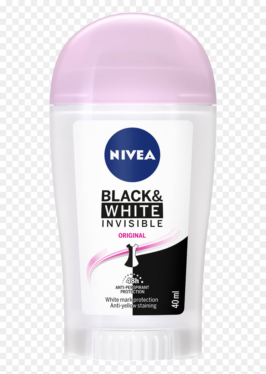 Deodorant Png Transparent Images, Pictures, Photos - Nivea Black And White Stick, Png Download - invisible png