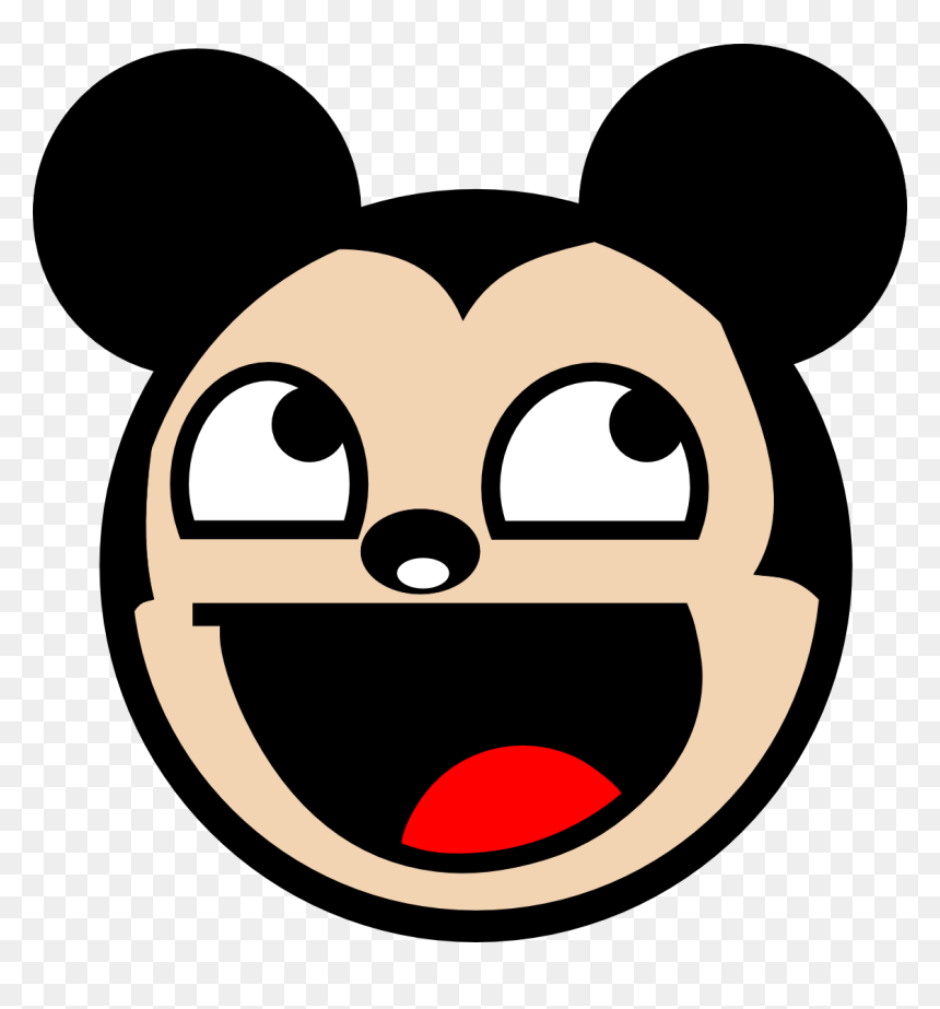 Mickey Mouse Face Buzzerg - Old Mickey Mouse Cartoon Face, HD Png ...