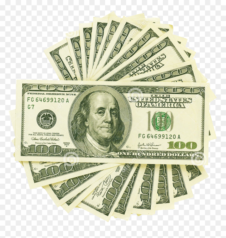 Matt Sells Homes For Free - Orginal 100 Dollar Bill, HD Png Download - dollars png