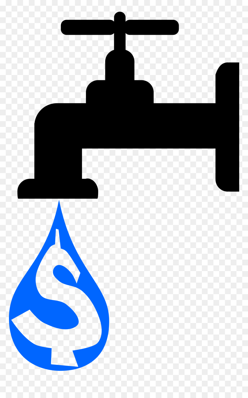 Water Cost Clip Arts - Water Pipe Clip Art, HD Png Download - water dripping png