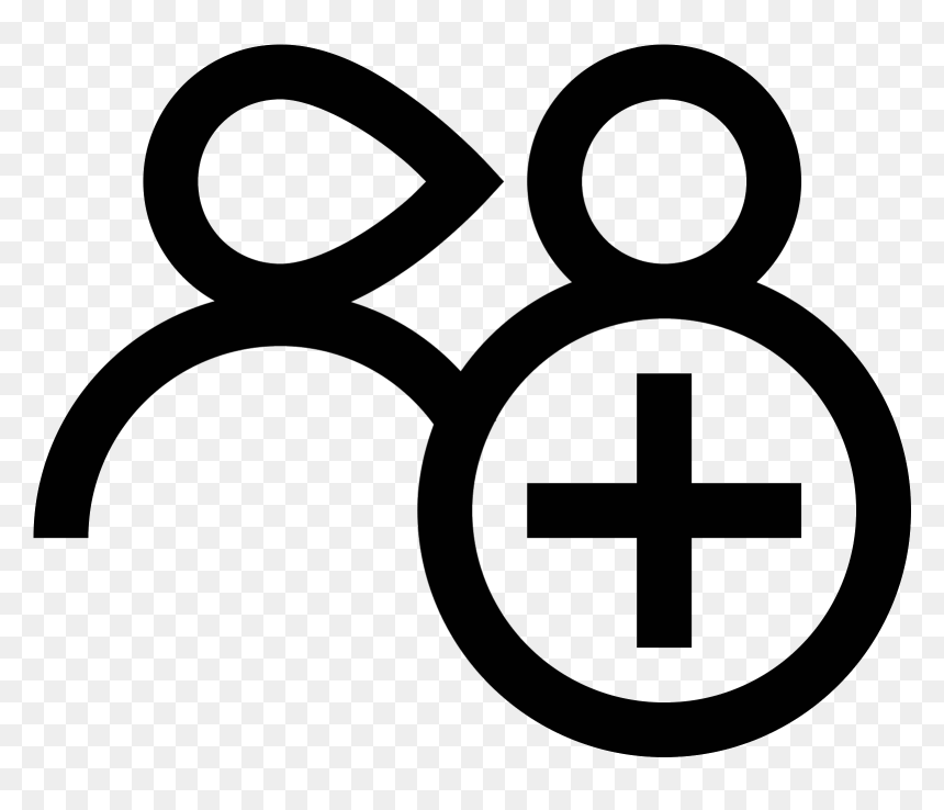 Add User Group Woman Man Icon - London Underground, HD Png Download - man icon png