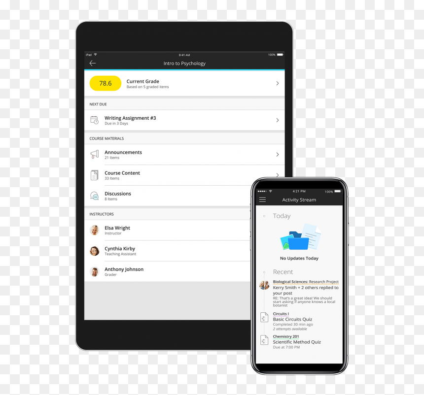 Blackboard Instructor App, HD Png Download - blackboard png