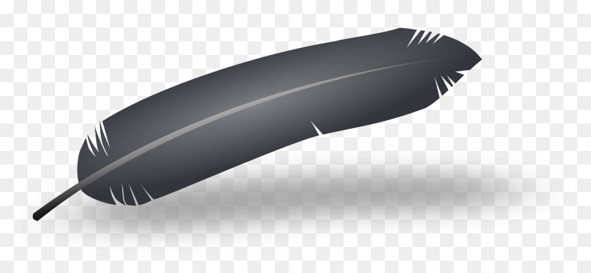 Black Feather Clip Arts - Bird Wings Vector Png, Transparent Png - black feather png