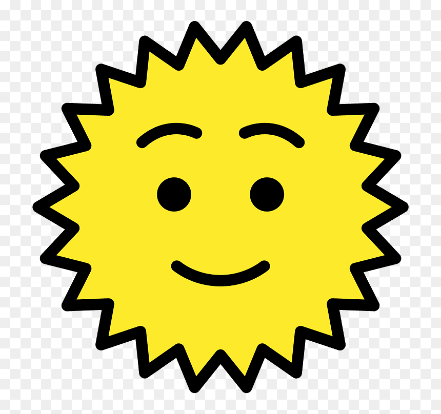 Sun With Face Emoji Clipart - Red Velvet Power Up Logo, HD Png Download - sun .png