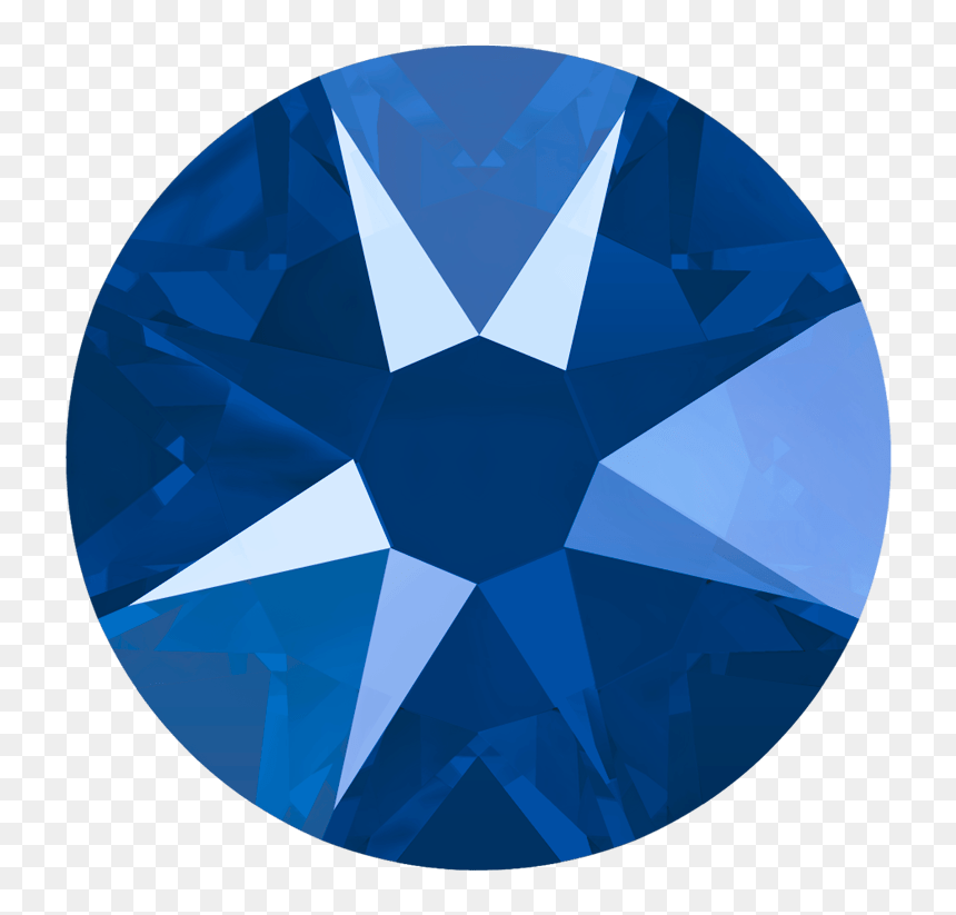 Sapphire Illustration Clip Arts - Blue Swarovski Crystal Color, HD Png Download - sapphire png