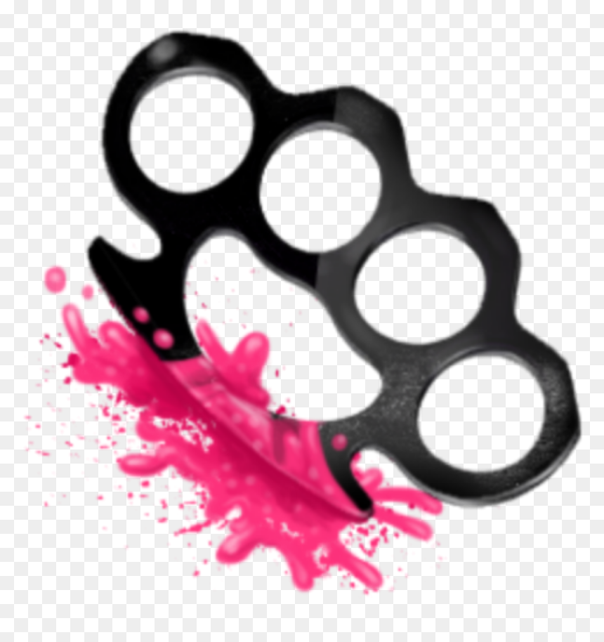 #brass Knuckles #knuckles #brass #black #weapon #punch - Transparent Knuckle Duster Png, Png Download - brass knuckles png