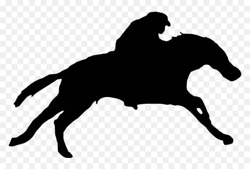 Free Png Horse Riding Silhouette Png Images Transparent - Man Riding A Horse Silhouette, Png Download - horse silhouette png