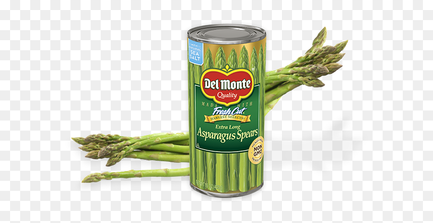 Extra Long Asparagus Spears - Asparagus Spears Del Monte, HD Png Download - asparagus png
