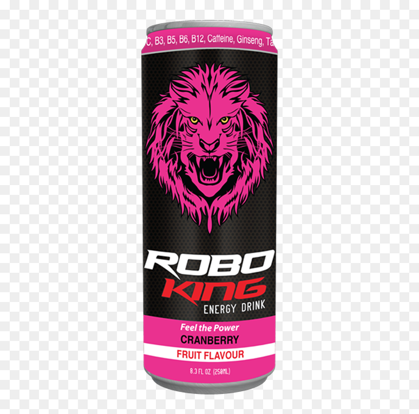 Robo King Cranberry - Caffeinated Drink, HD Png Download - cranberry png