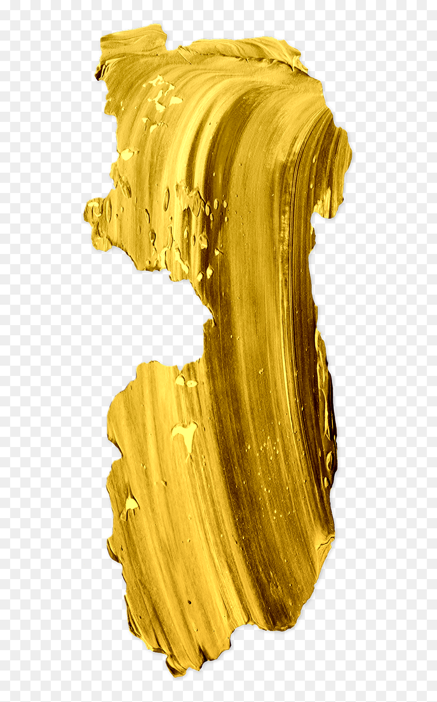 Portable Network Graphics, HD Png Download - gold paint png