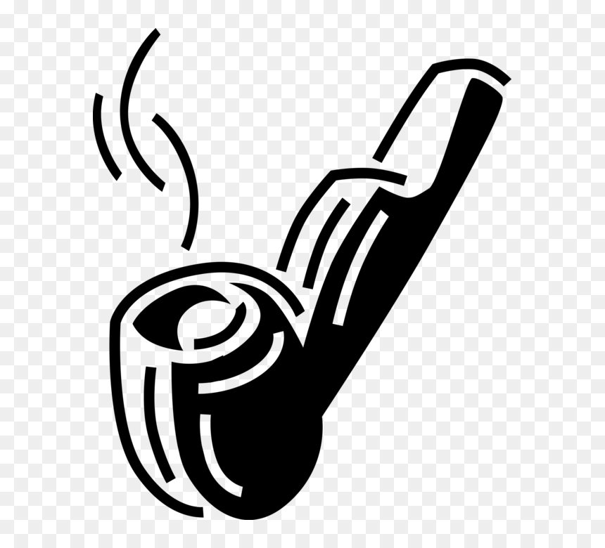 Vector Illustration Of Tobacco Smoking Smoker"s Smoking, HD Png Download - smoking png