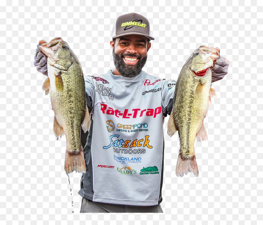 Flw Tour Brian Latimer, HD Png Download - bass fish png