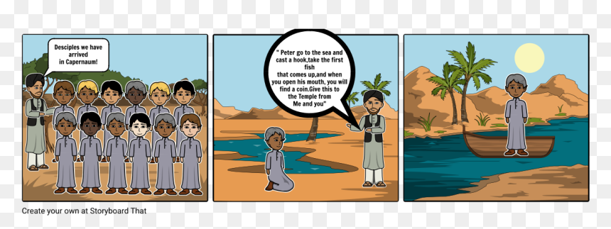 Desert Storyboard, HD Png Download - christian fish png