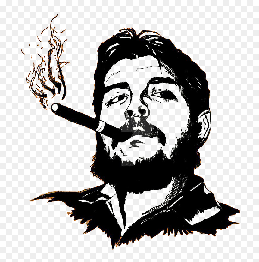 Commerade Che Guevara - Che Guevara Images Download, HD Png Download - smoking png