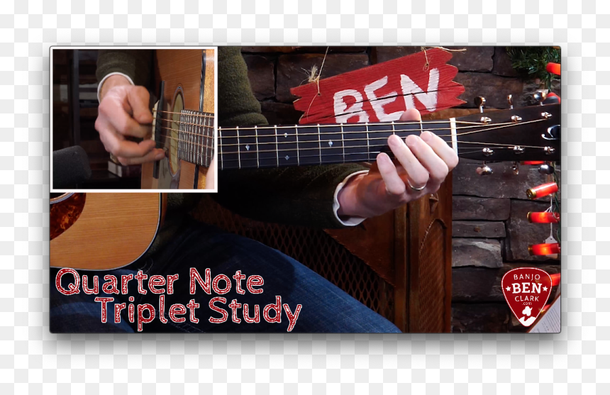 Quarter Note Triplet Study- Guitar - Album Cover, HD Png Download - quarter note png