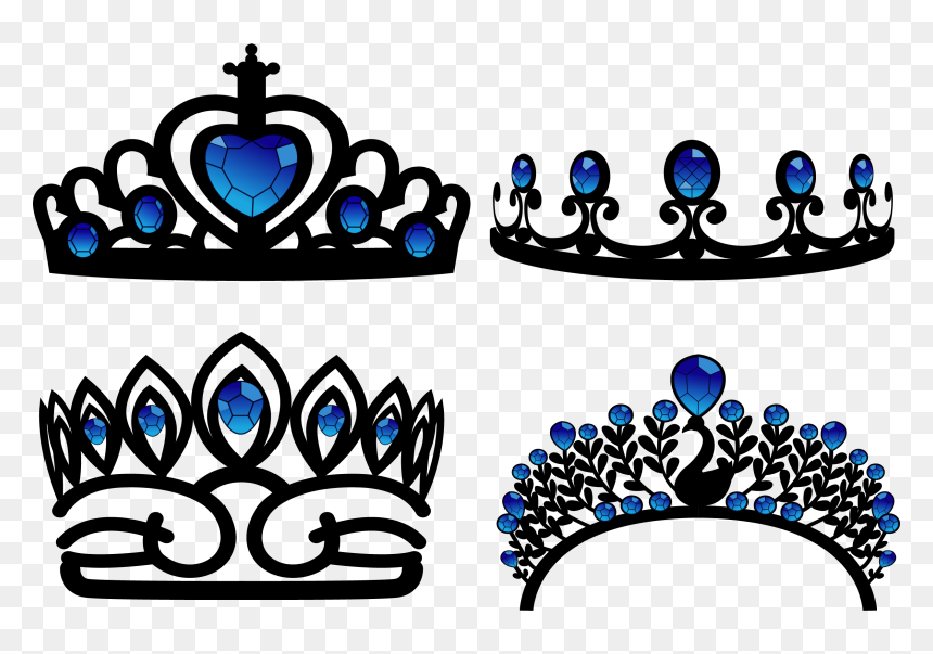 Graphic Royalty Free Sapphire Diamond Ruby Black Transprent - Crown Sapphire Png, Transparent Png - sapphire png