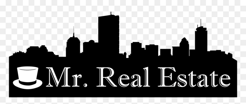 Mr Real Estate - Silhouette, HD Png Download - boston skyline silhouette png