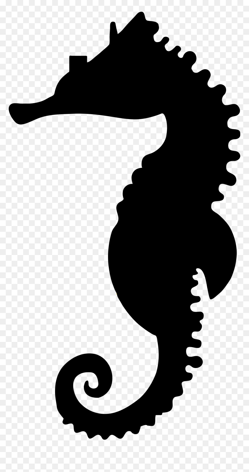 Thumb Image - Seahorse Silhouette Png, Transparent Png - horse silhouette png