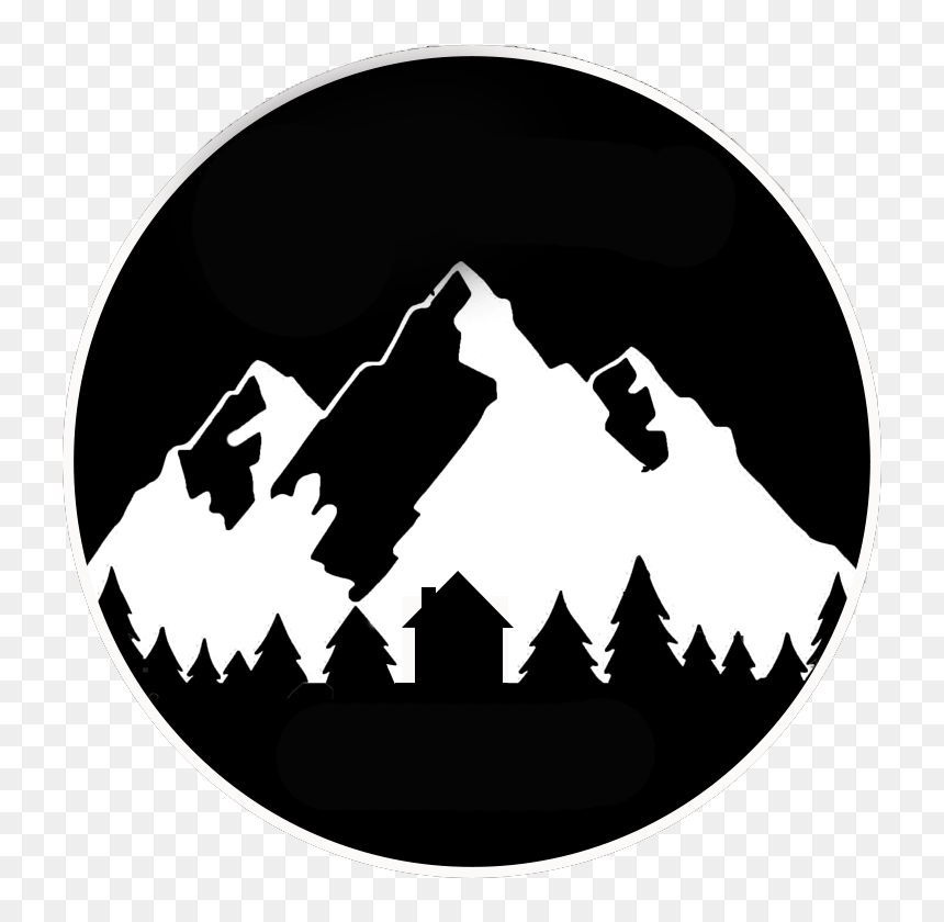 Best Coast All Black Backgroundmntnsonly Copy - Lake Silhouette In Circle, HD Png Download - boston skyline silhouette png