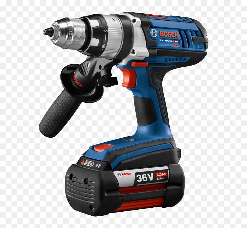 Hdh361-01 36 V Brute Tough 1/2 In - Cordless Drill Driver Bosch, HD Png Download - drill png