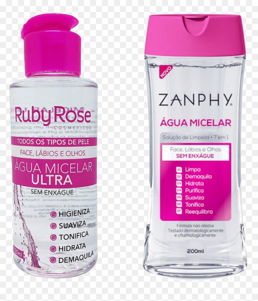 Agua Micelar Zanphy Resenha , Png Download - Agua Micelar E Agua Termal, Transparent Png - ruby rose png