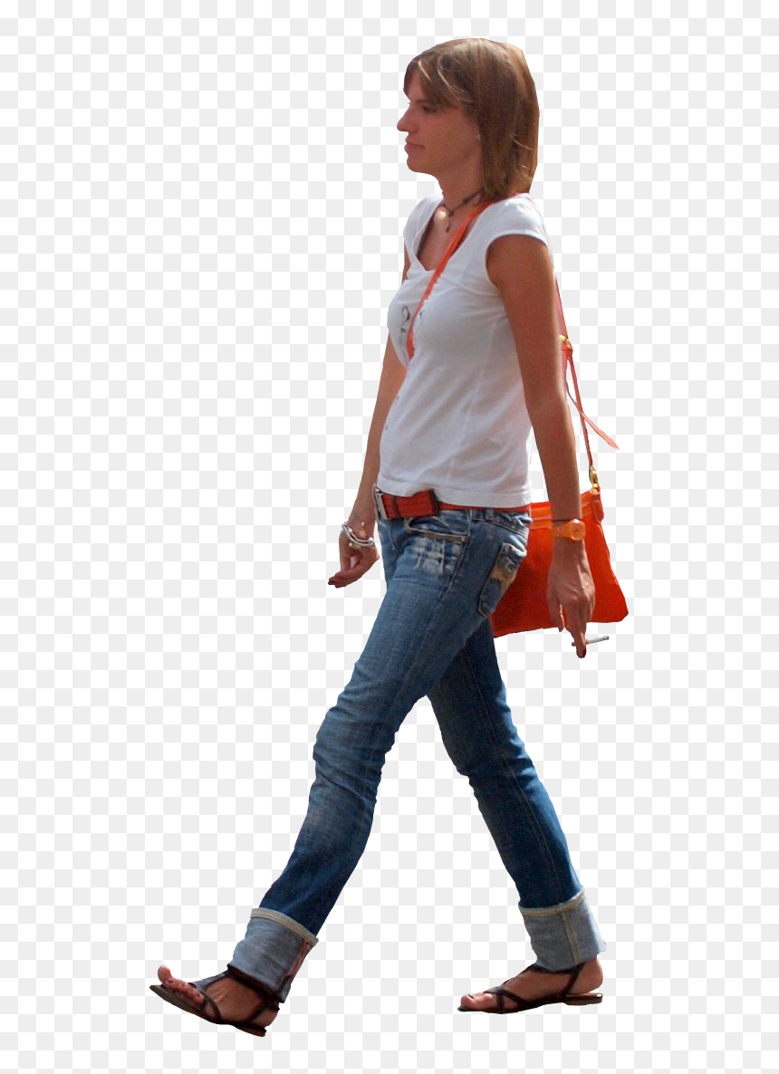 Type Max, Images V - Girl, HD Png Download - woman walking png