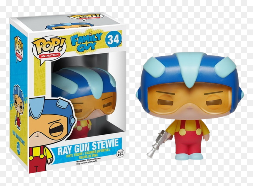 Pop Television Vinyl Figure - Funko Pop Ray Gun Stewie, HD Png Download - stewie griffin png