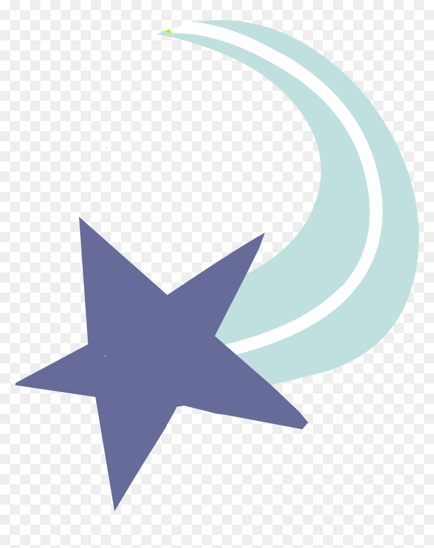 Falling Stars Clipart Png Real - Mlp Star Cutie Mark, Transparent Png - stars clipart png