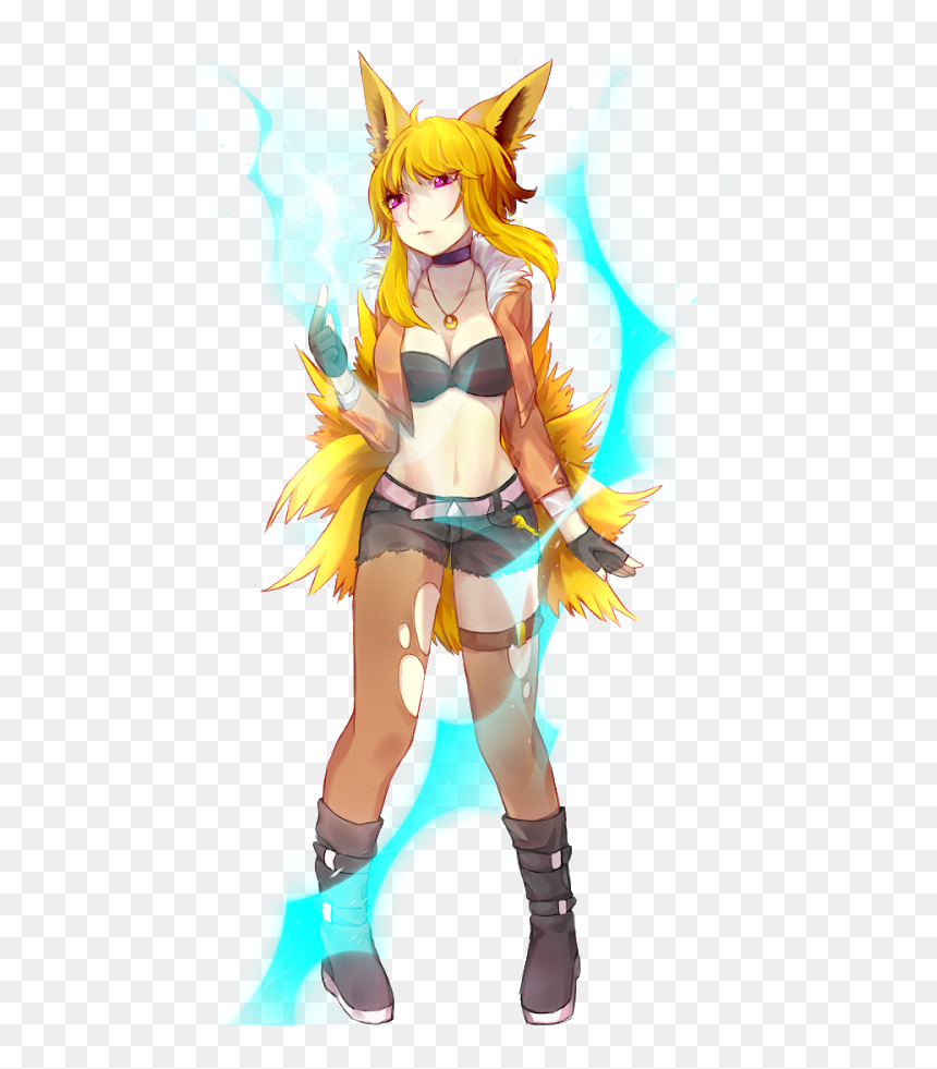 Pokemon Fan Art Cover Art, HD Png Download - ahri png
