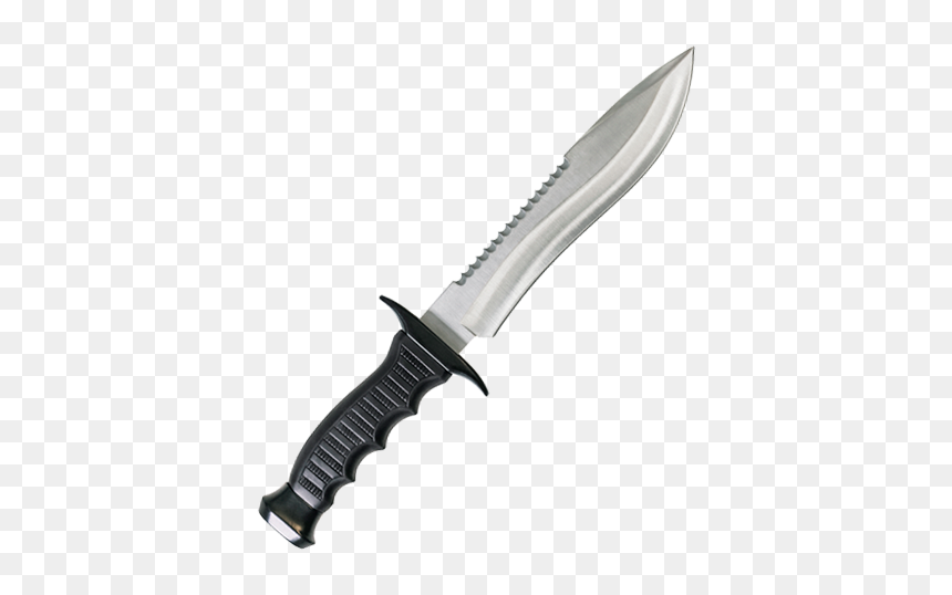 Combat-knife - Bowie Knife, HD Png Download - combat knife png