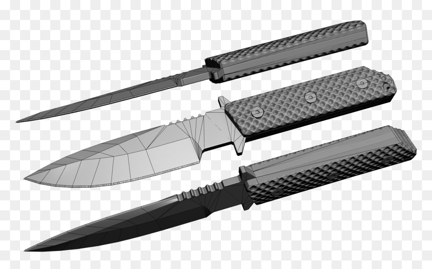 Combat Knife Str Md - Hunting Knife, HD Png Download - combat knife png