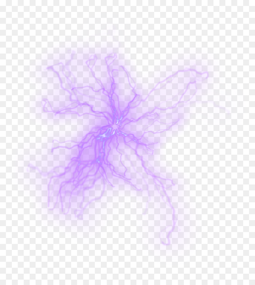 Purple Lightning Png - Sketch, Transparent Png - purple lightning png