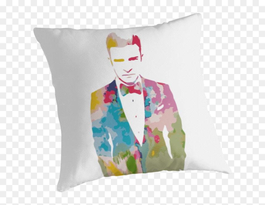 Justin Timberlake Water Colour By Obieb - Cushion, HD Png Download - justin timberlake png