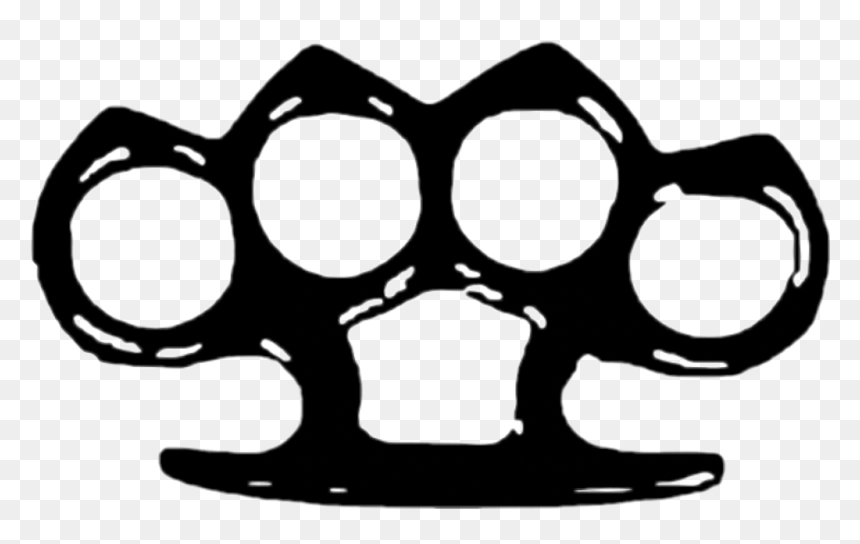 Brassknuckles Sticker Clipart , Png Download, Transparent Png - brass knuckles png