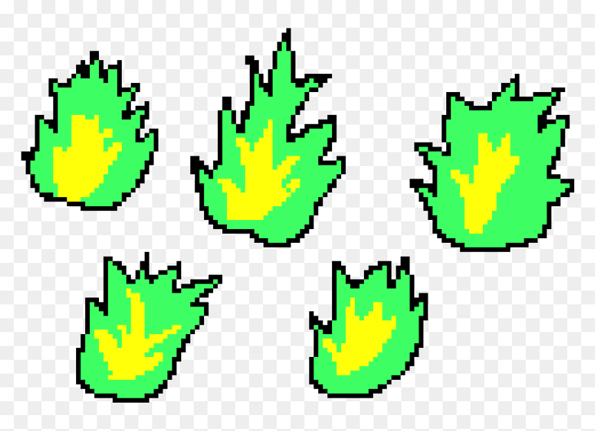 Visual Arts, HD Png Download - green fire png
