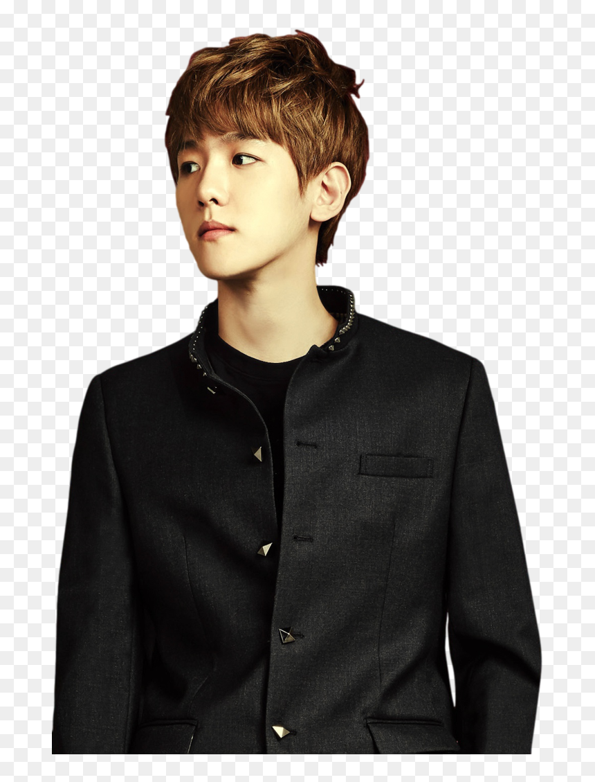 Baekhyun In Balck Suit, HD Png Download - baekhyun png