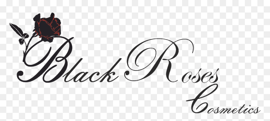 Calligraphy, HD Png Download - black roses png