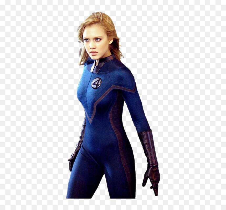 Insivible Woman Jessica Alba Png, Transparent Png - invisible png