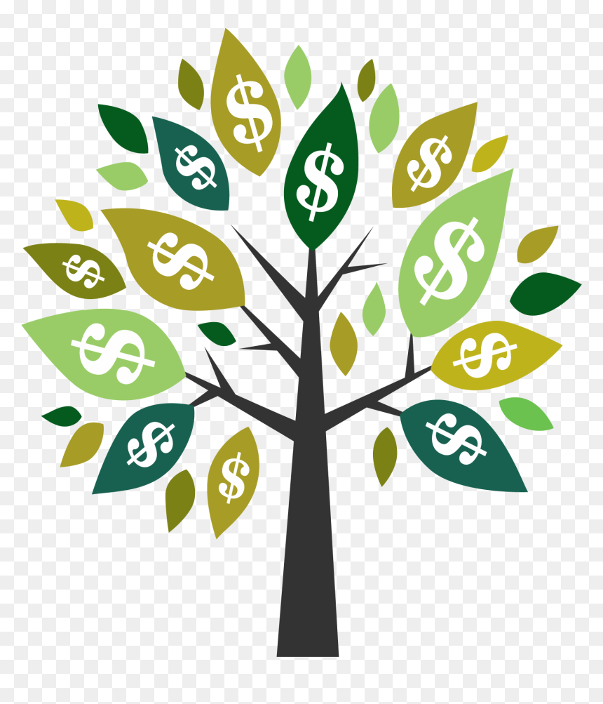 Dollar Sign Money United States Dollar - Transparent Money Tree Png, Png Download - dolares png