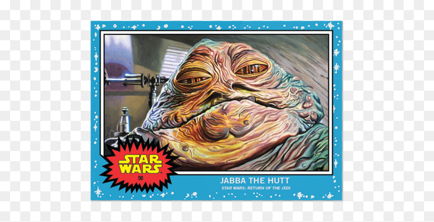 Topps Star Wars Cards 2019, HD Png Download - jabba the hutt png