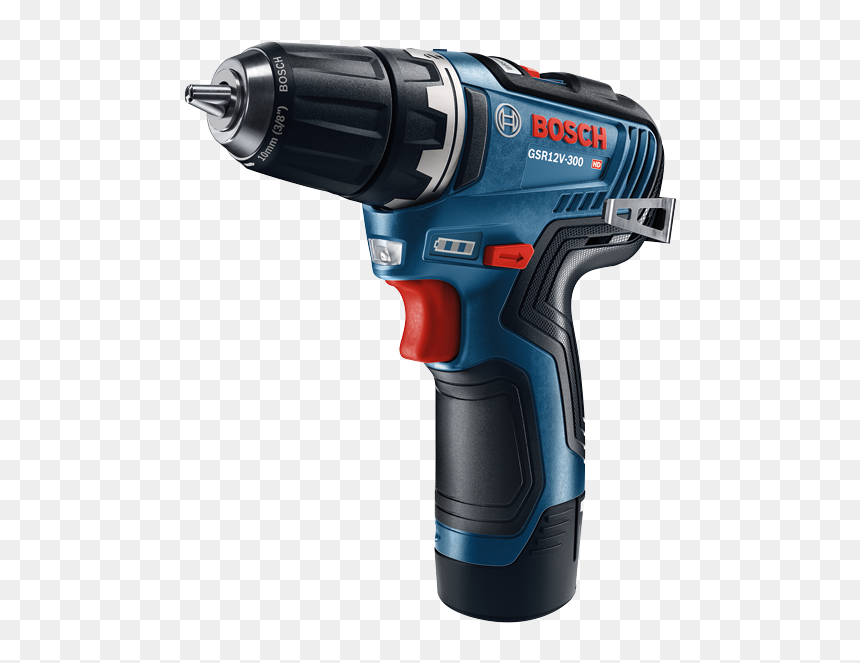 Gsr12v-300 Overview 12v Max Ec Brushless 3/8 In - Bosch Brushless Drill, HD Png Download - drill png