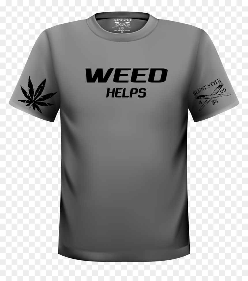 Active Shirt, HD Png Download - weed blunt png