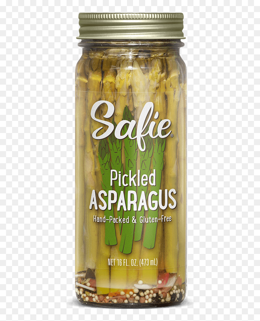 Safie Pickled Asparagus 16 Fl Oz - Mint Julep, HD Png Download - asparagus png