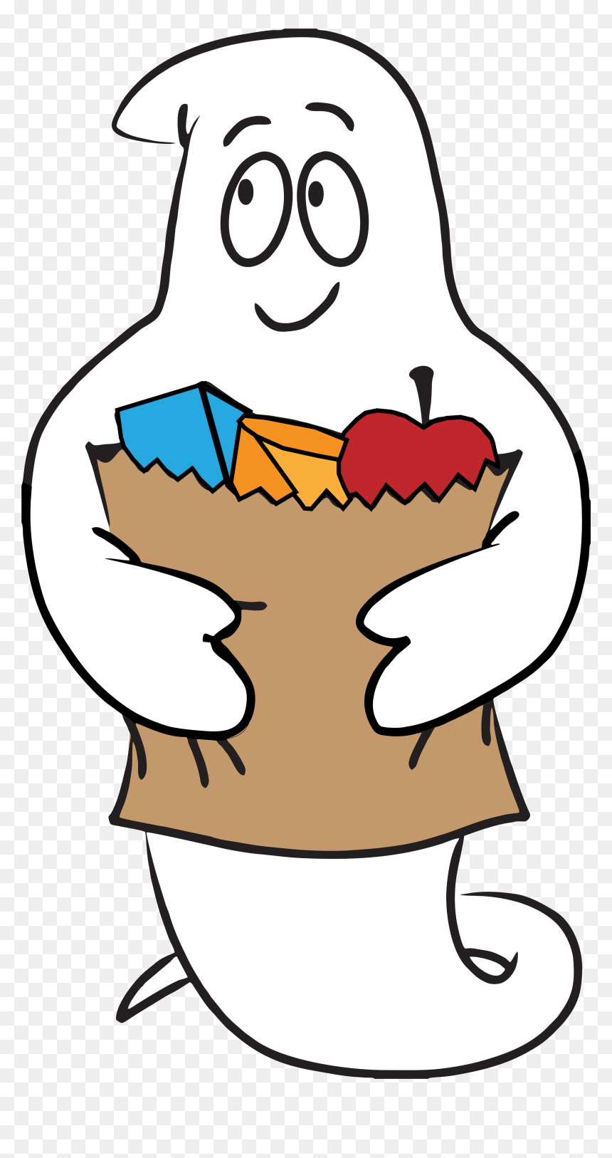 Spooky Ghost Logo - Its Spooky To Be Hungry, HD Png Download - spooky png