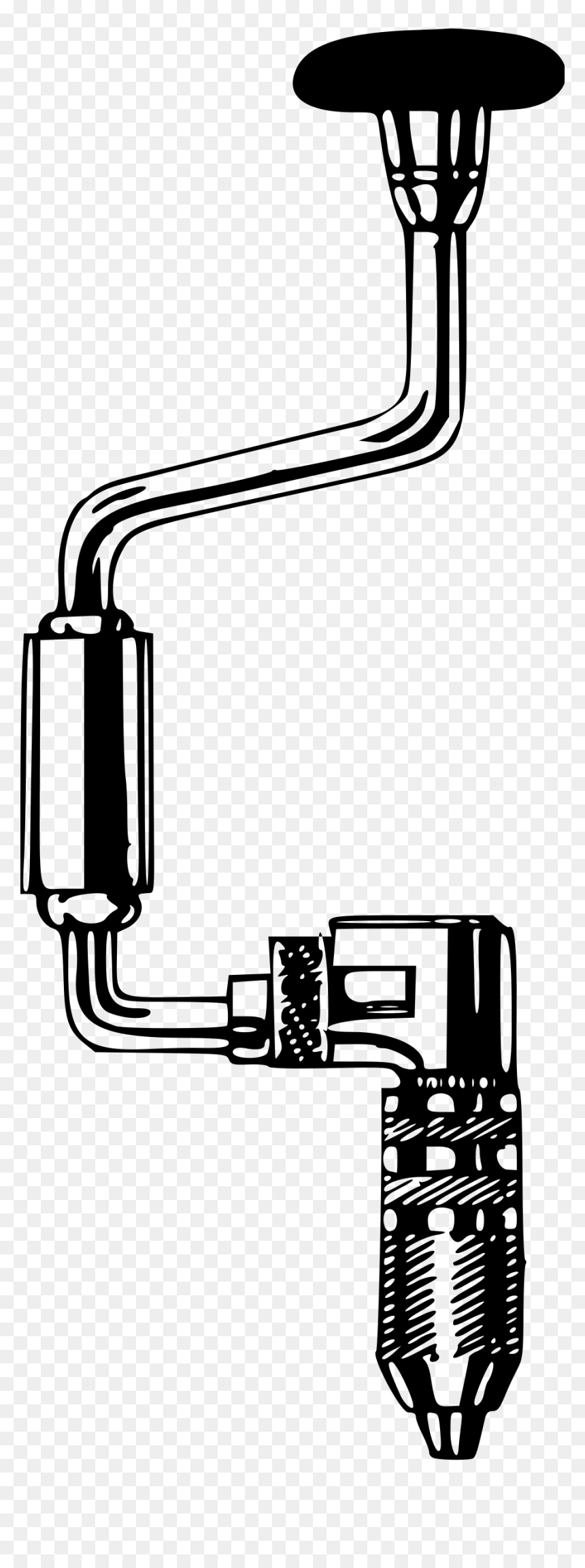 Hand Drill Clip Arts - Hand Drill Clipart, HD Png Download - drill png