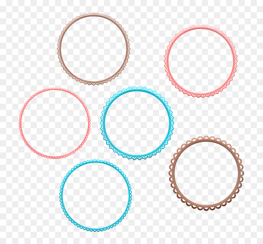 Circle, HD Png Download - lace circle png