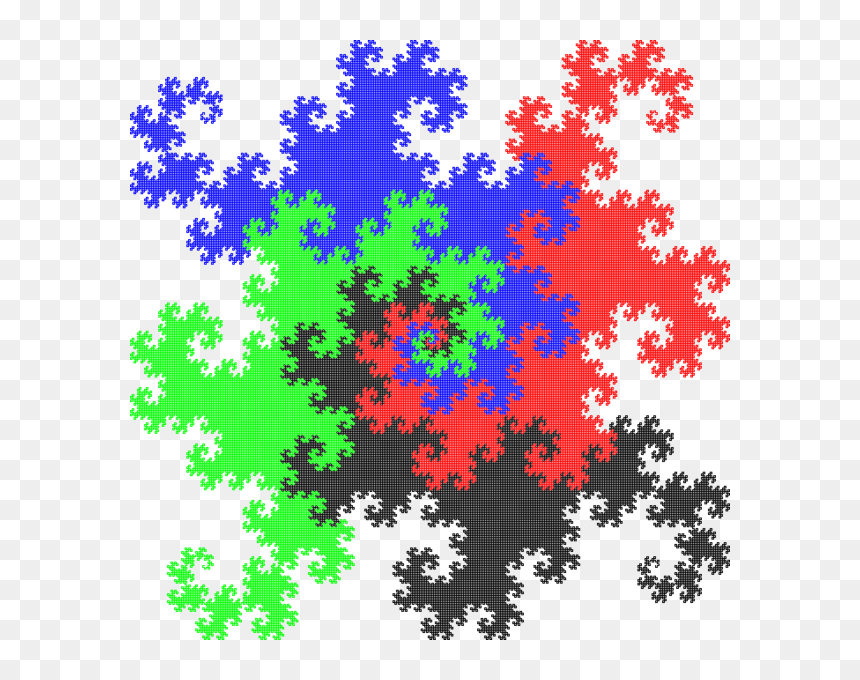 Dragon Curve, HD Png Download - curve png