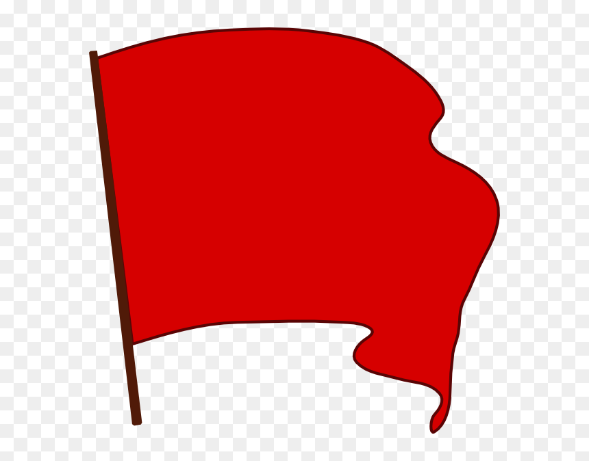 Revised Banner Svg Clip Arts - Flag In Red, HD Png Download - banner clip art png