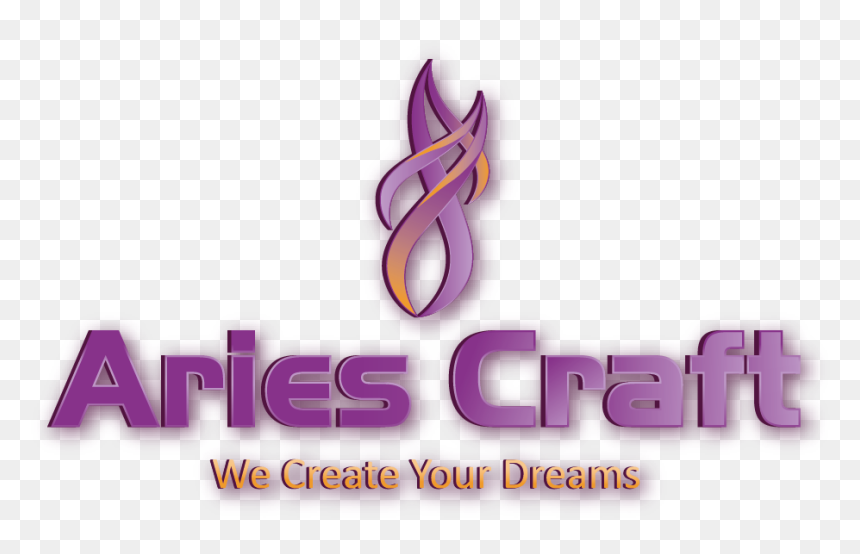 Aries Craft Logo - Graphic Design, HD Png Download - aries png